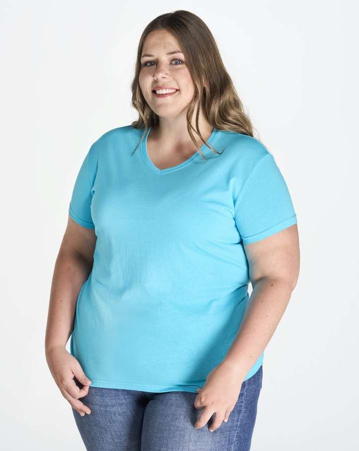 Curves T-Shirt V-Neck CURVSPICO