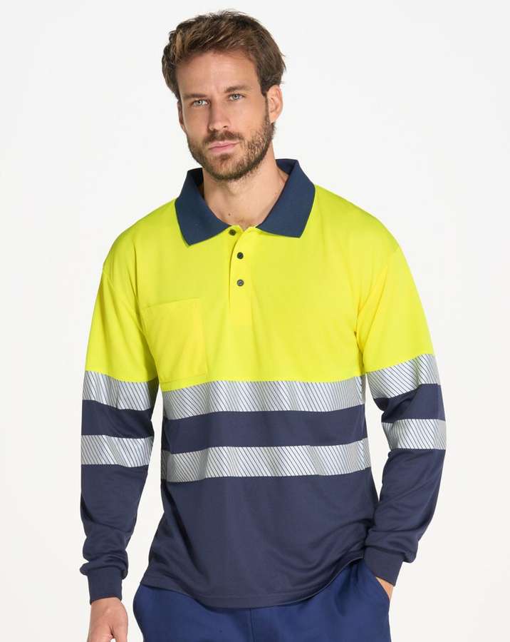 Polo Manga Larga HV02U00LS