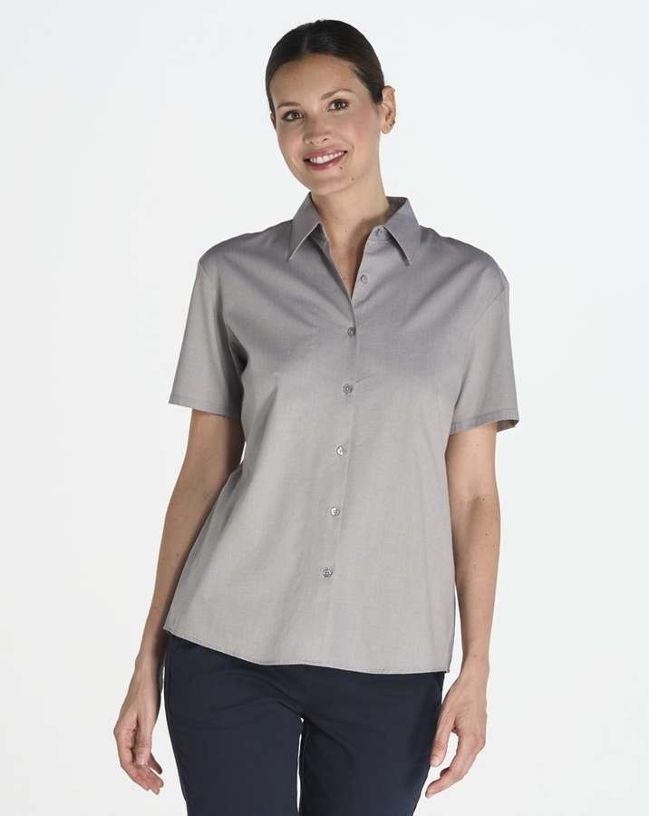 Lady Casual & Business Ss Oxford Shirt SHLOXFSS