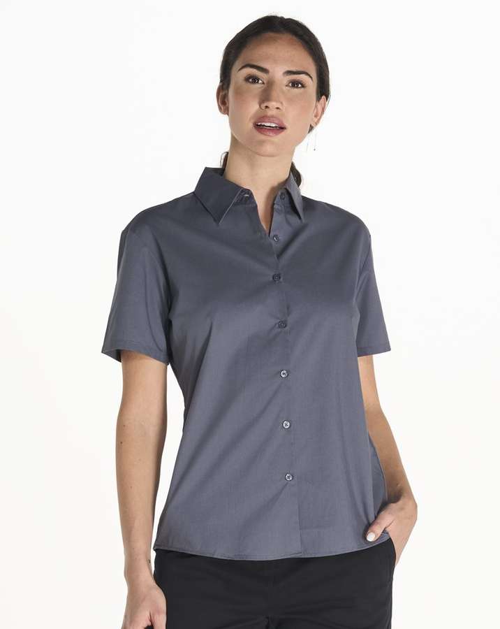 Lady Casual & Business Ss Shirt Popelin SHLPOPSS