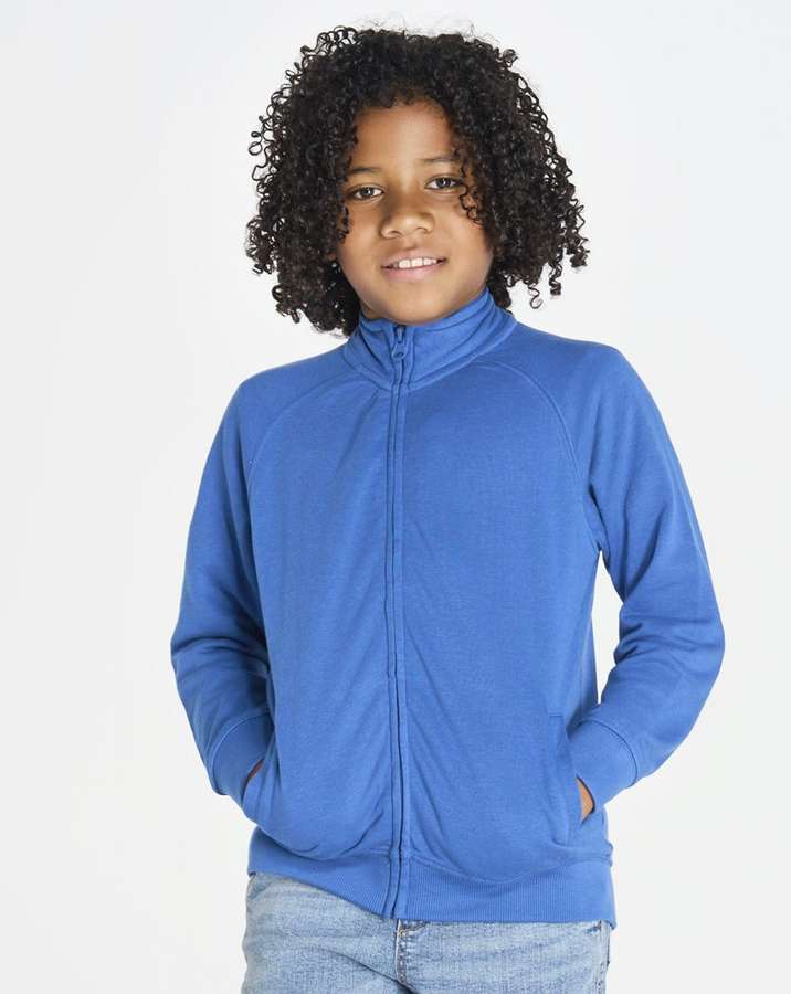 Kid Full Zip French Terry Sweatshirt SWRKFUZIP240